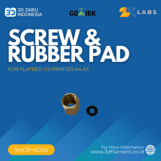 ZKLabs Screw and Rubber Pad for Flatbed UV Printer A4 A3